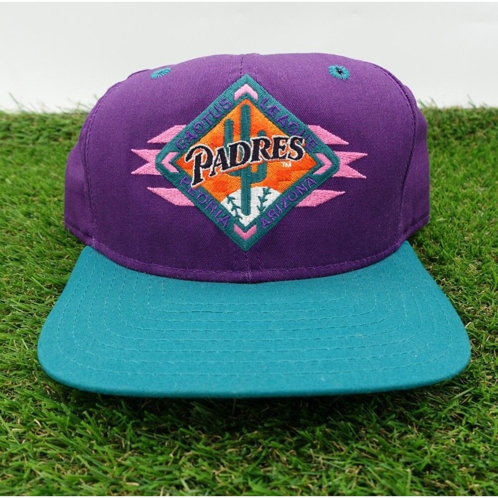 VTG San Diego Padres Spring Training Hat New Era 1/1000 USA Snapback 90s